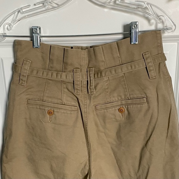 New! Madewell Paperbag Trench Trousers in (Re)generative Chino 35184 - Picture 12 of 16